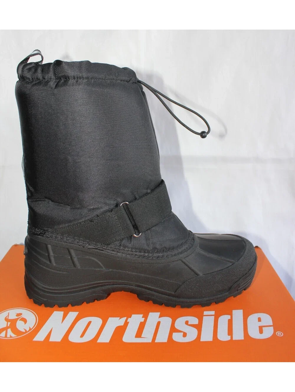 Northside Men's Size 10 Leavenworth Snow Winter Boot Onyx  Black w Box